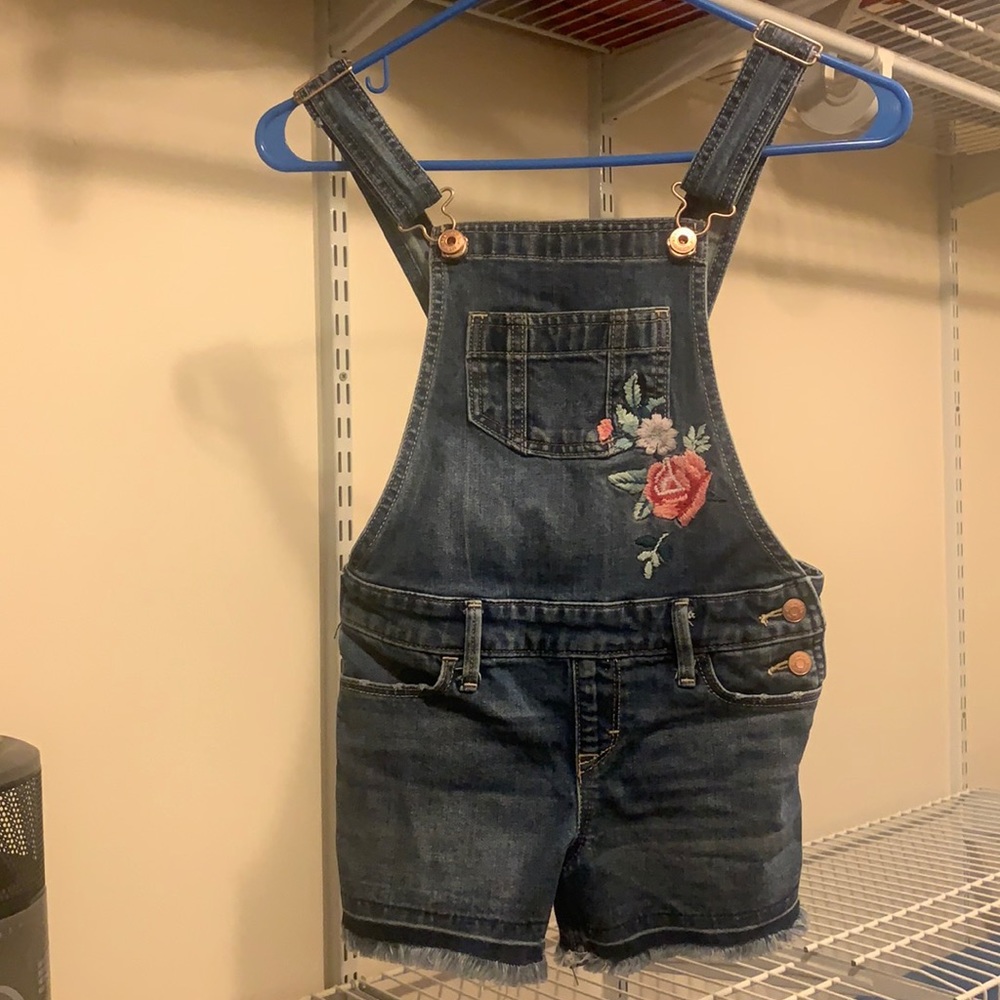 Shortalls- Abercrombie kids
